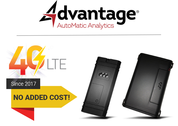 4G LTE Since 2017 - No Extra Cost - Advantage GPS