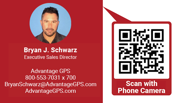 Bryan Schwarz - Executive Sales Director - Advantage GPS