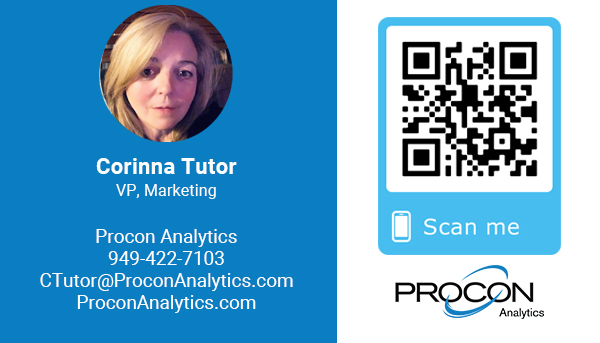 Corinna Tutor - Marketing - Procon Analytics