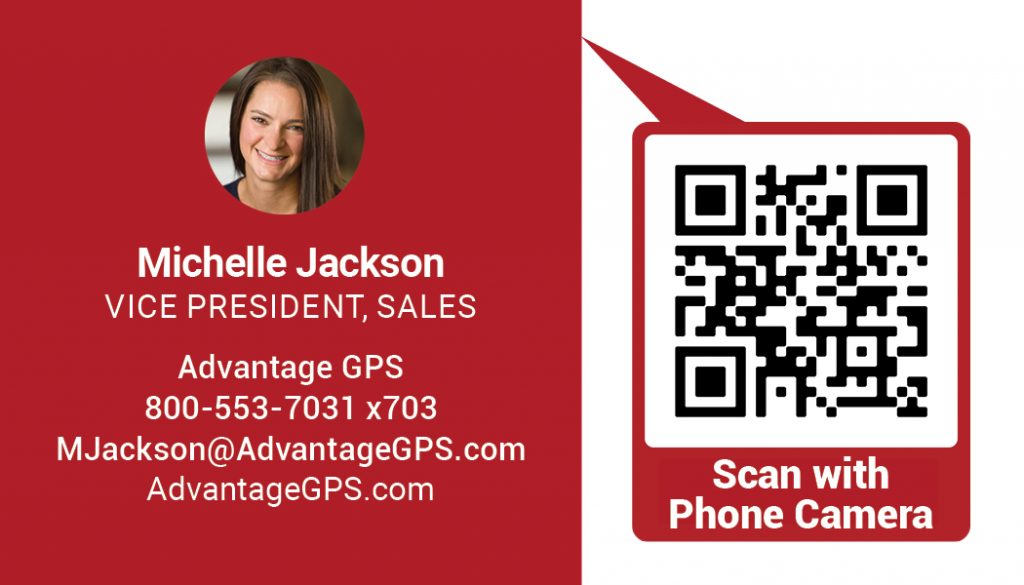 Michelle Jackson - Vice President of Sales - Advantage GPS