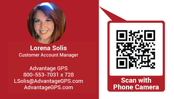 Lorena Solis - Customer Account Manager - Advantage GPS