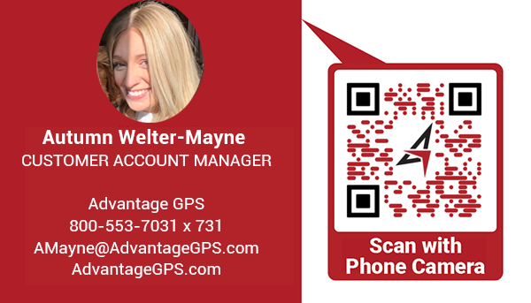 Autumn Welter-Mayne - Orders - Advantage GPS
